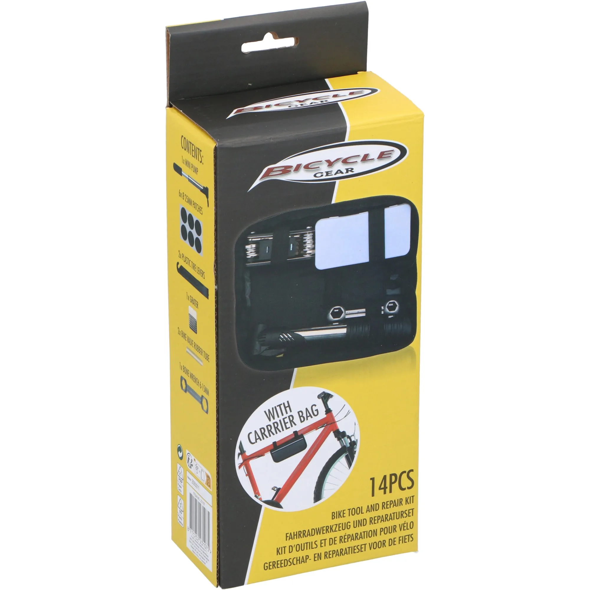Bicycle Gear Fietsspullen>Fietsgereedschapset 14-delig