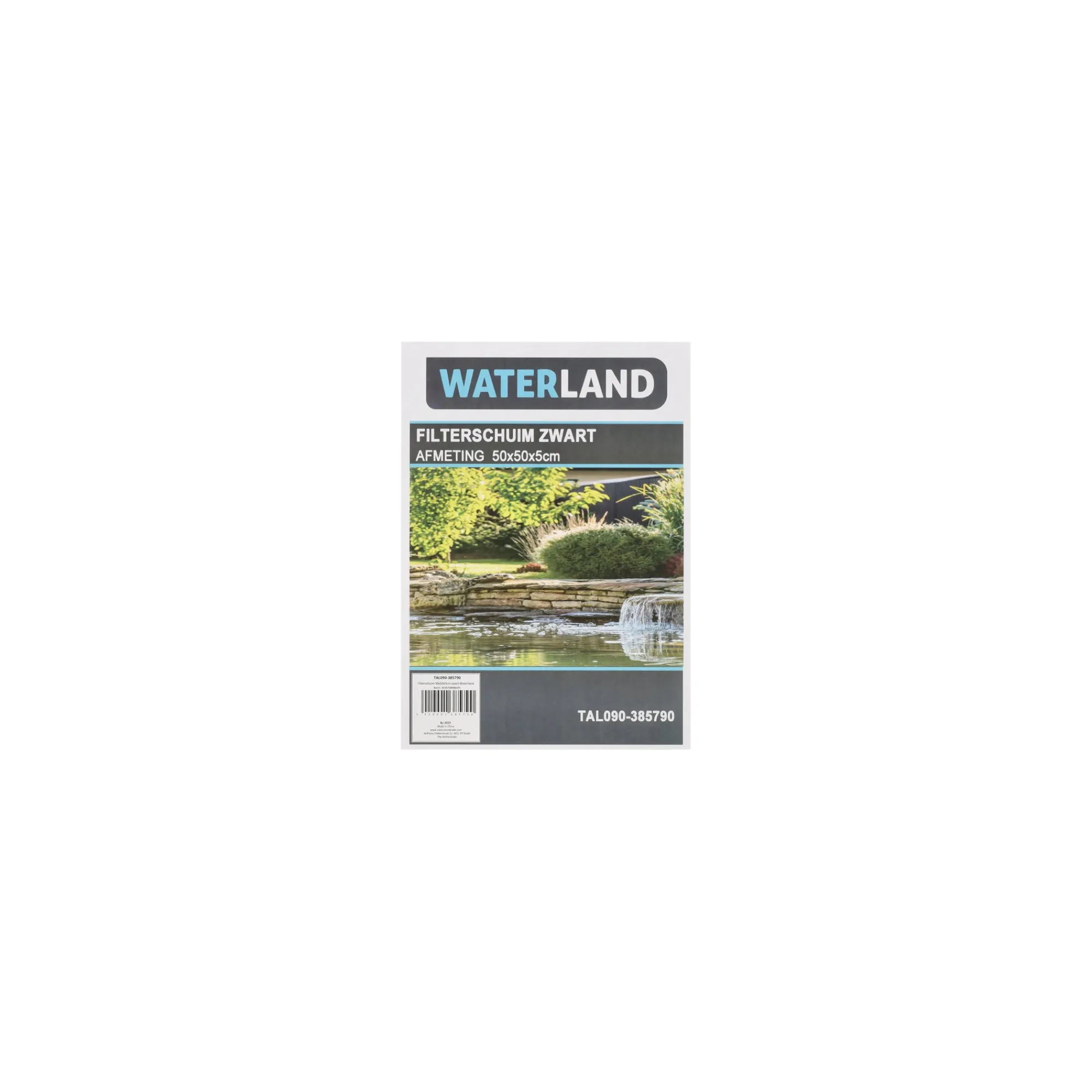 Waterland Vijver>Filterschuim 50x50x5cm zwart