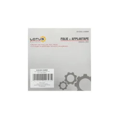 Lotus Verfspullen>Folie met afplaktape 1100 mm 30 m