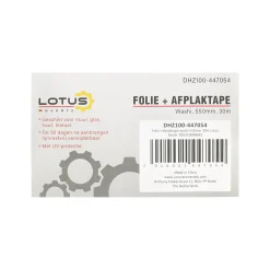 Lotus Verfspullen>Folie met afplaktape pro Washi 550 mm 30 m