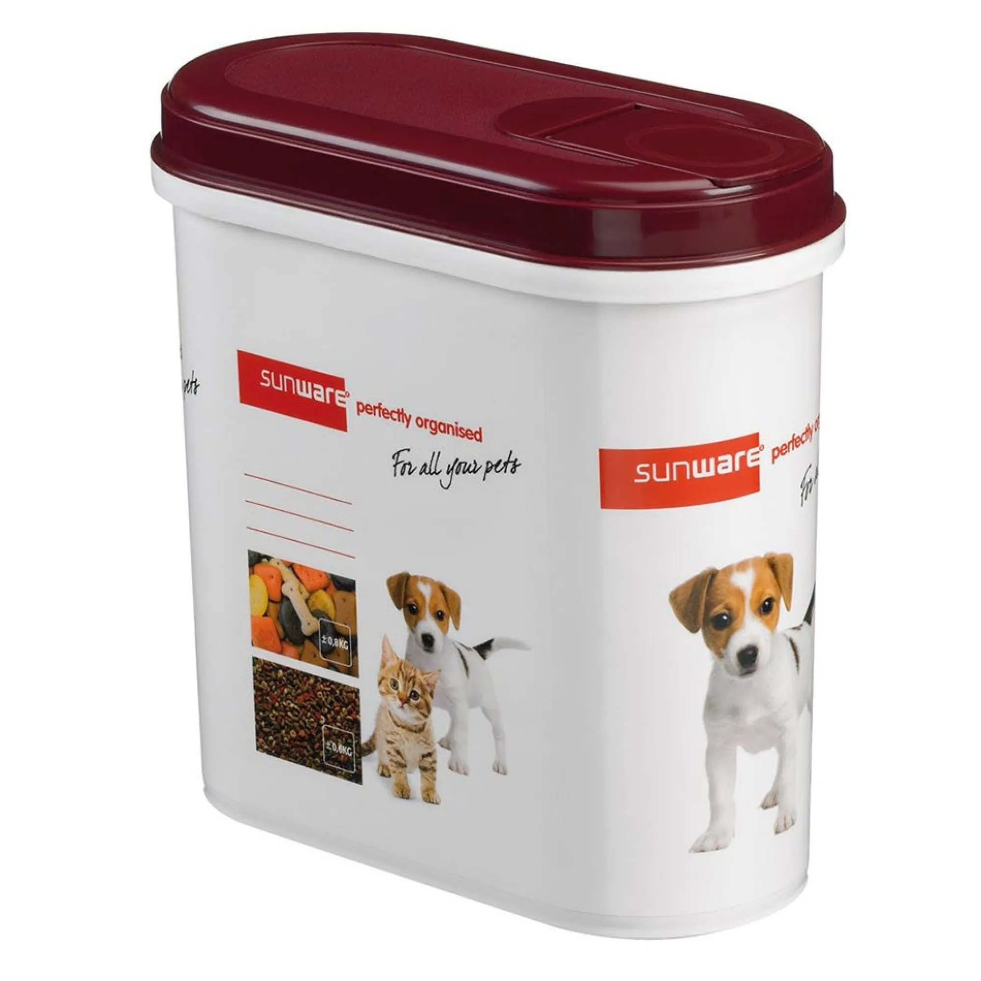 Sunware Voerbak Kat|Drink- En Voerbak Hond>Gallery-line pet decor 2.2L