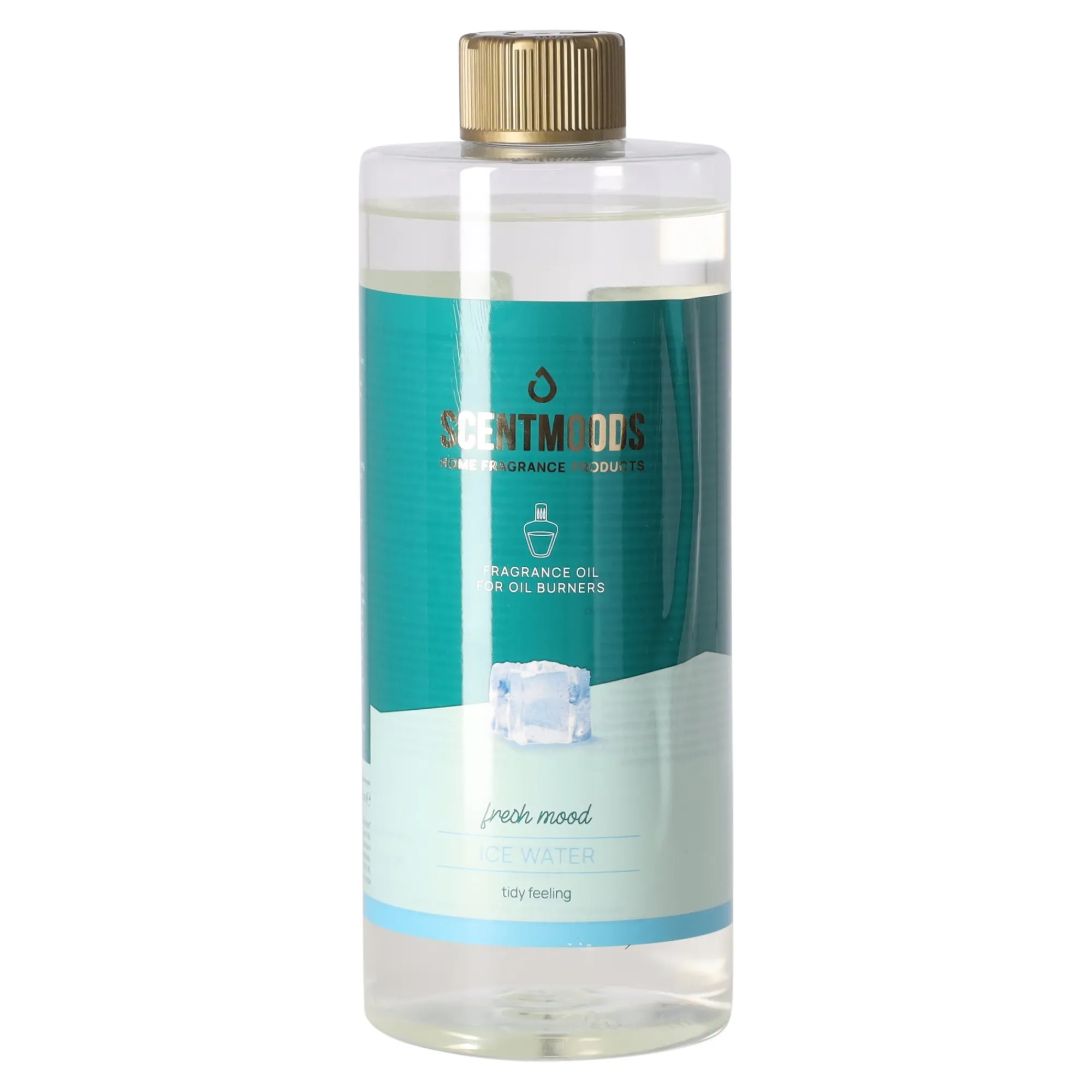 Scentmoods Kaarsen>Geurolie tbv brander ice water 750ml