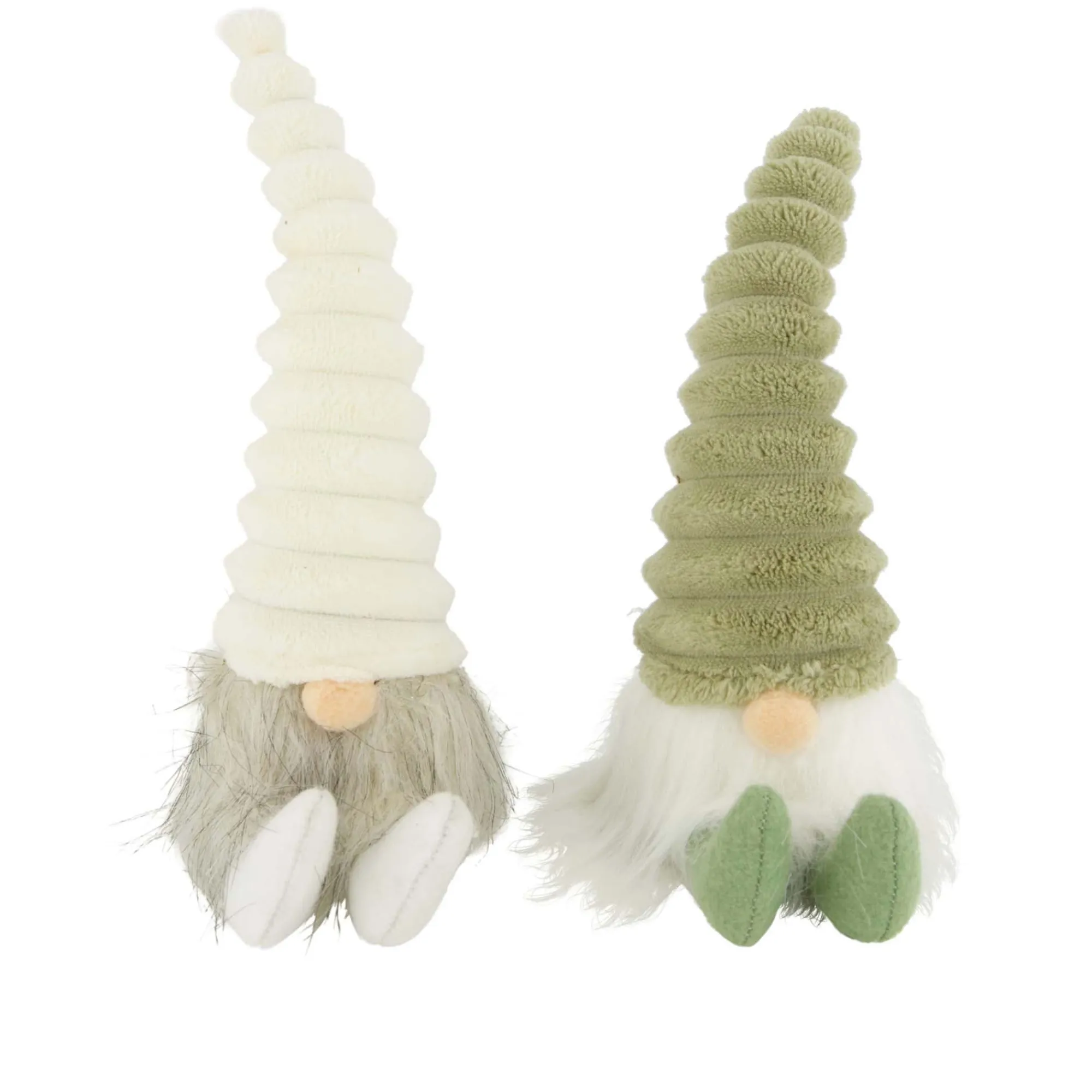 Natural Collections Kerstdecoratie>Gnome stof 8x12x26 cm