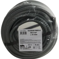 Q-link Installatiemateriaal>Grondkabel 25 m 3 x 2.5 mm² XMVK-as