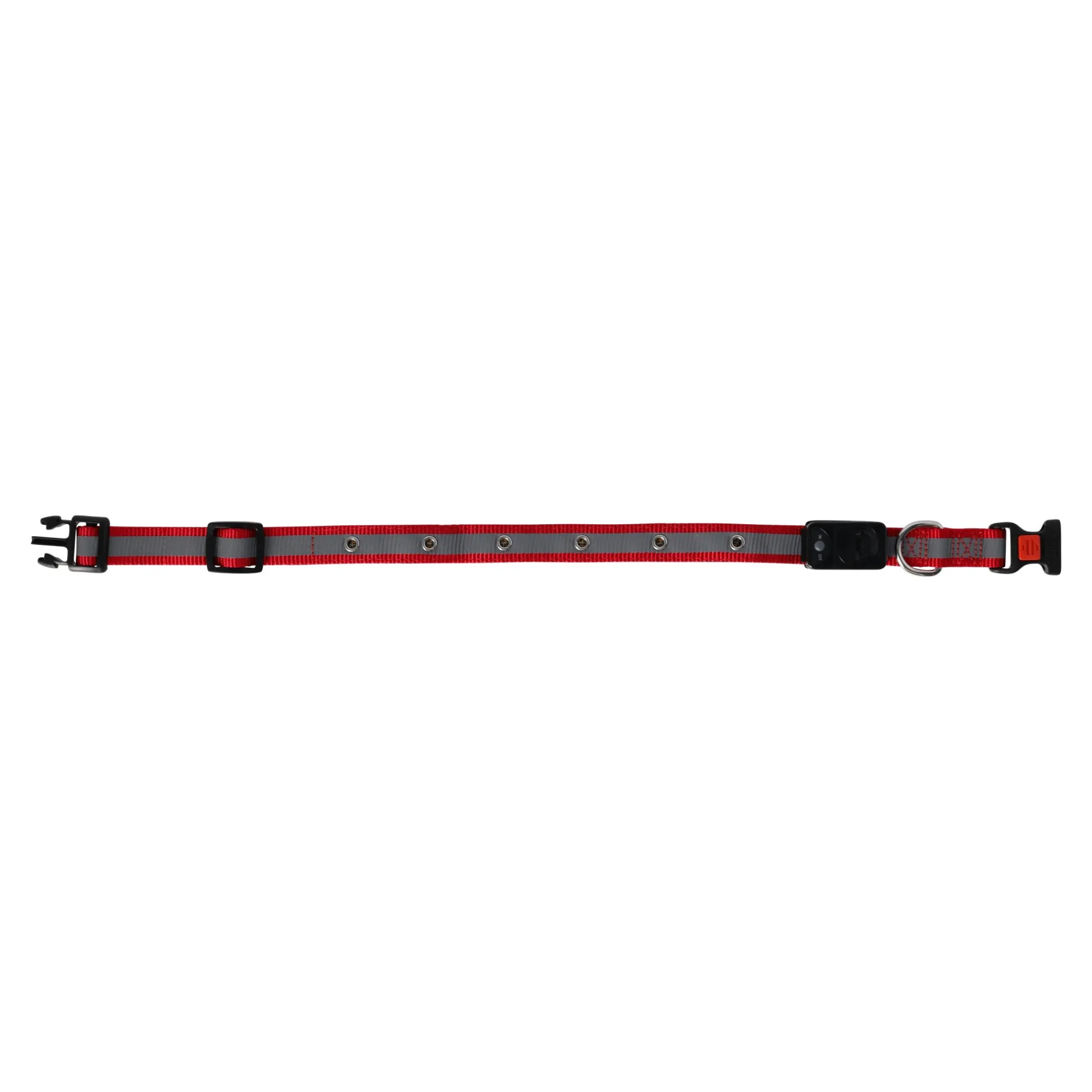Karlie Flamingo Hondenriem>Halsband LED Vaalo RD 20mm 40-55cm