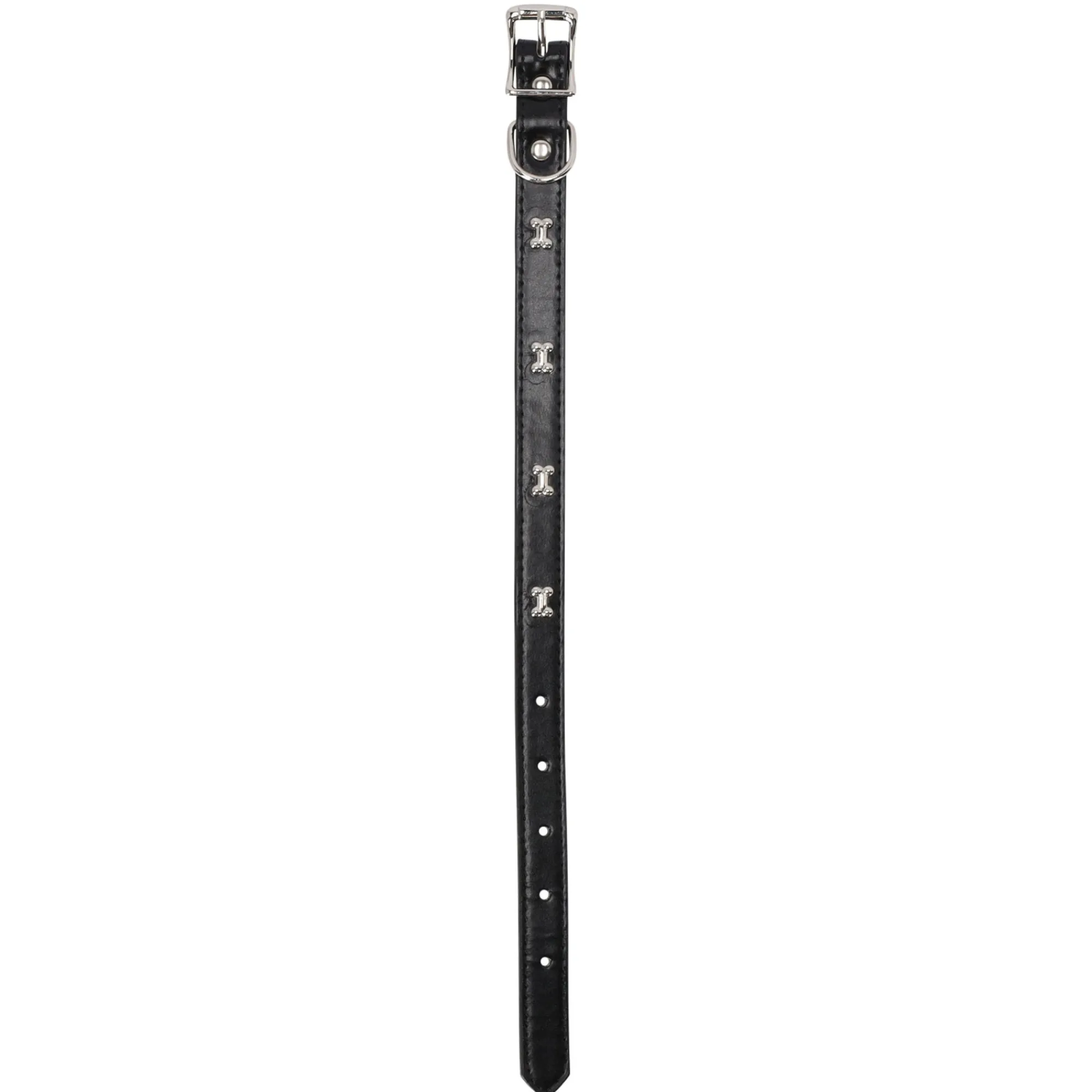 Friendly Pet Hondenriem>Halsband leder hond 40cm assorti