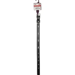 Friendly Pet Hondenriem>Halsband leder hond 40cm assorti