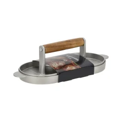 Barbecueaccessoires>Hamburgerpers dubbel