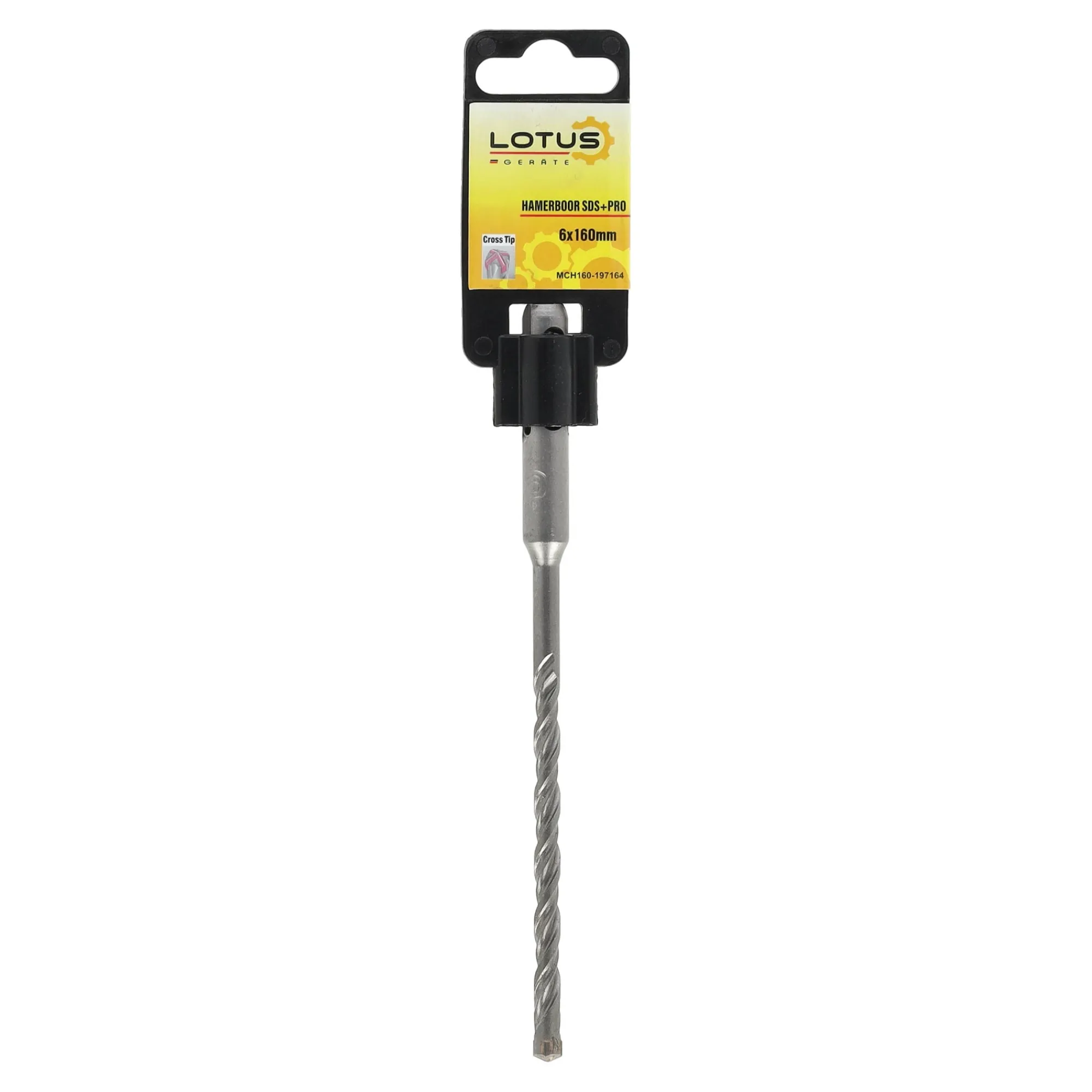 Lotus Toebehoren Elektrisch Gereedschap>Hamerboor SDS+ pro 6 x 160 mm