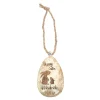 O'malley Pasen>Hanger ei hout 8cm goud