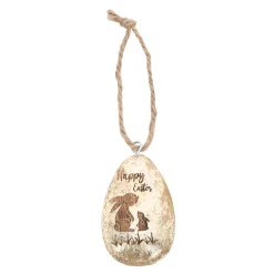 O'malley Pasen>Hanger ei hout 8cm goud