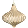 Mica Decorations Kerstdecoratie|Kerstballen>Hanger ornament beige 9 x 10 cm