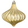 Mica Decorations Kerstdecoratie|Kerstballen>Hanger ornament goud 9 x 10 cm