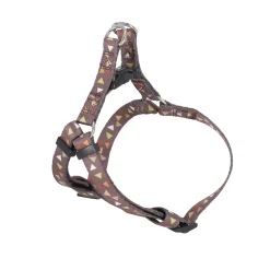 Flamingo Hondentuig>Harnas Step&Go Baka bruin 30-40cm