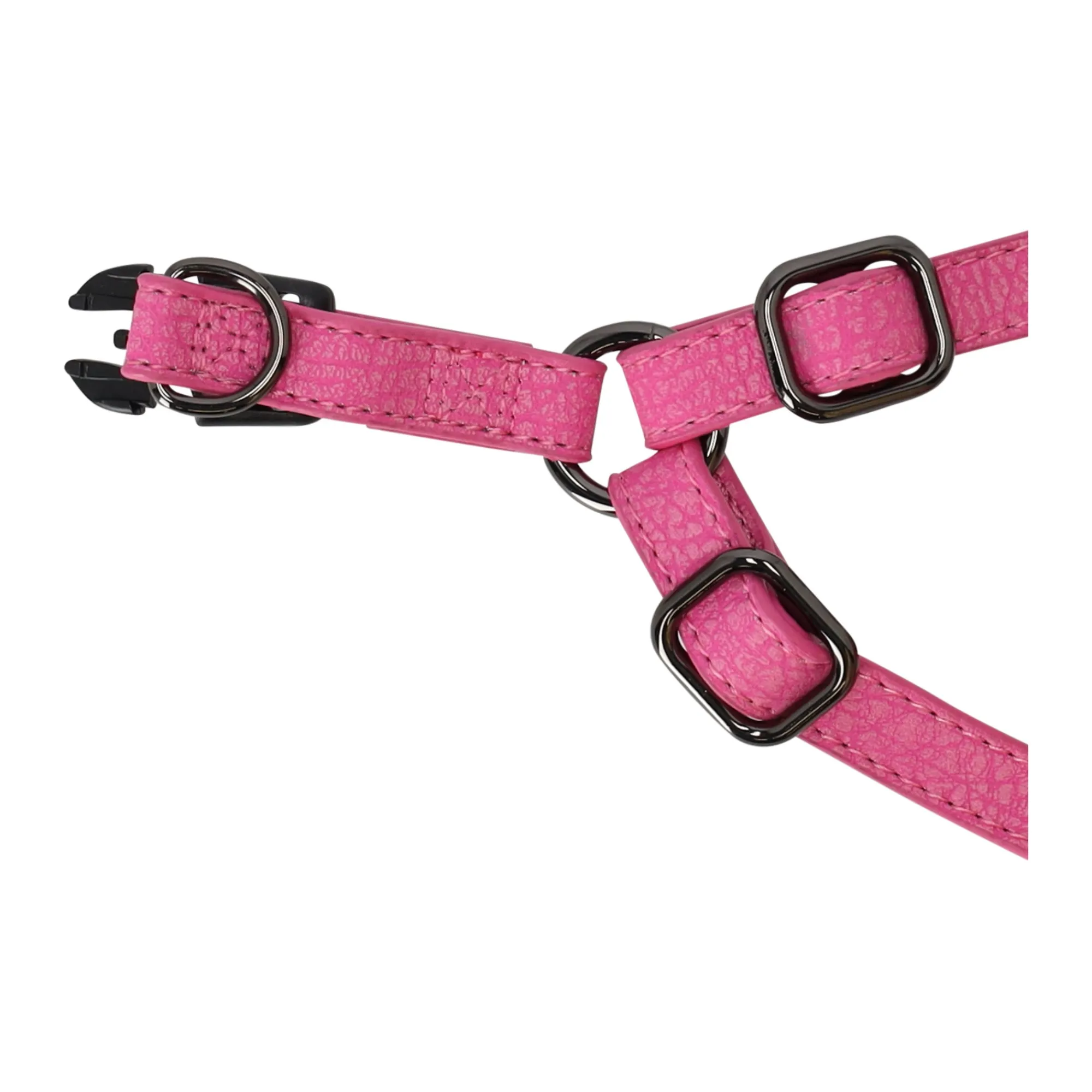 Flamingo Hondentuig>Harnas Step&go Leza roze S 35-50cm
