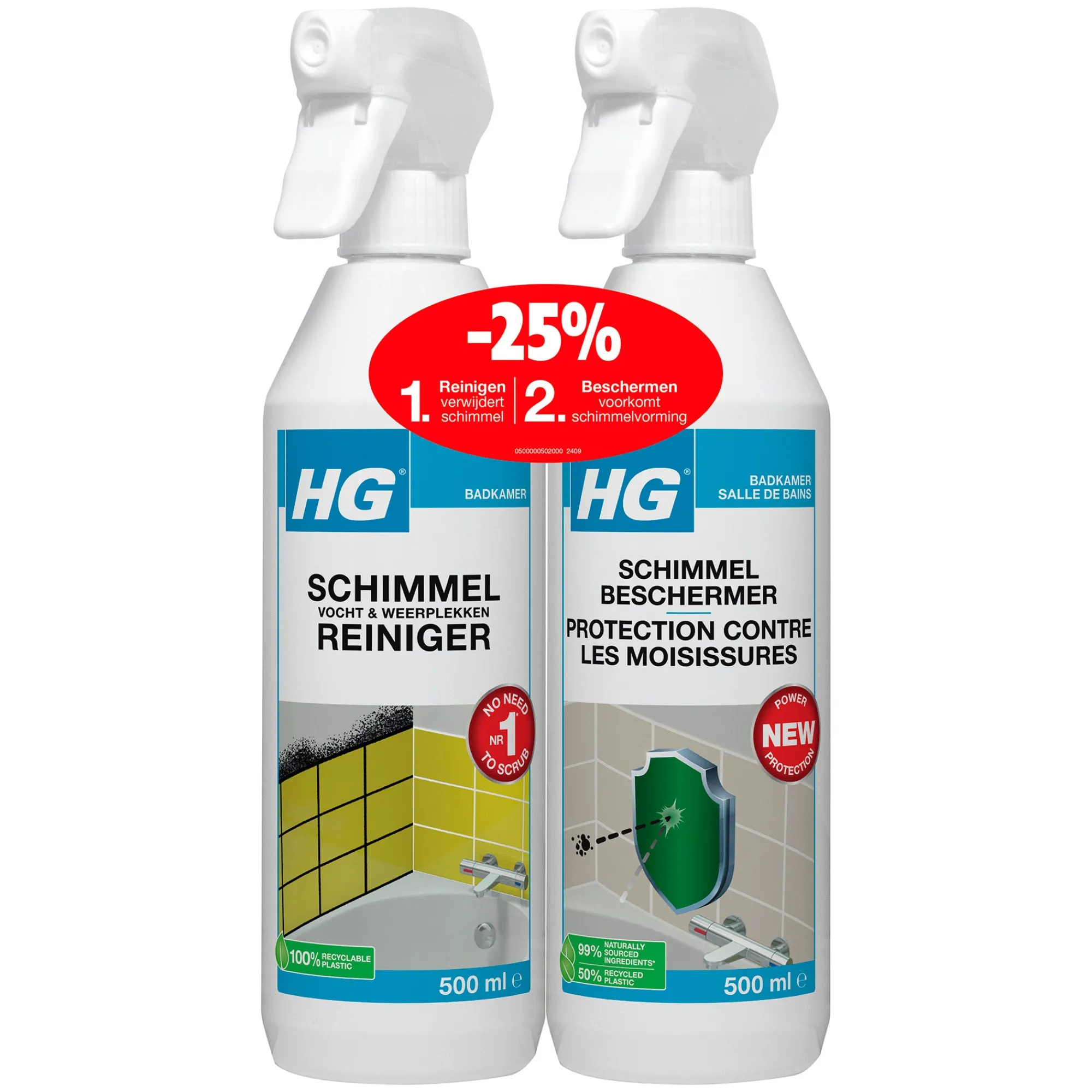 HG Schoonmaken>krimp SVW + schimmelbeschermer NL