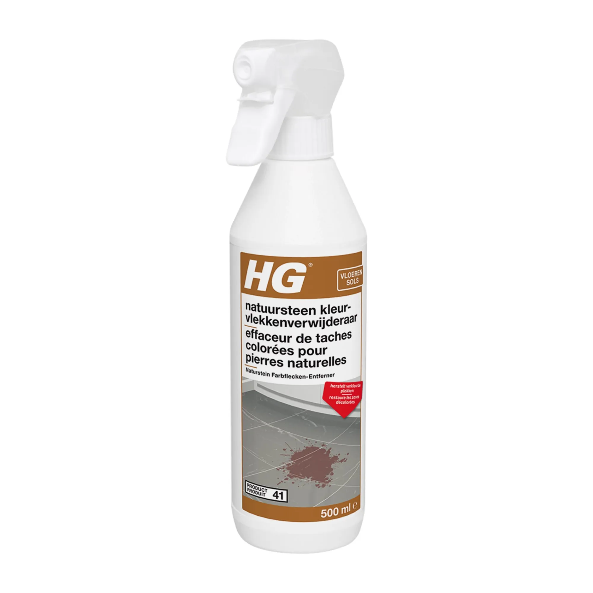 HG Schoonmaken>natuursteen kleurvlekkenverwijderaar