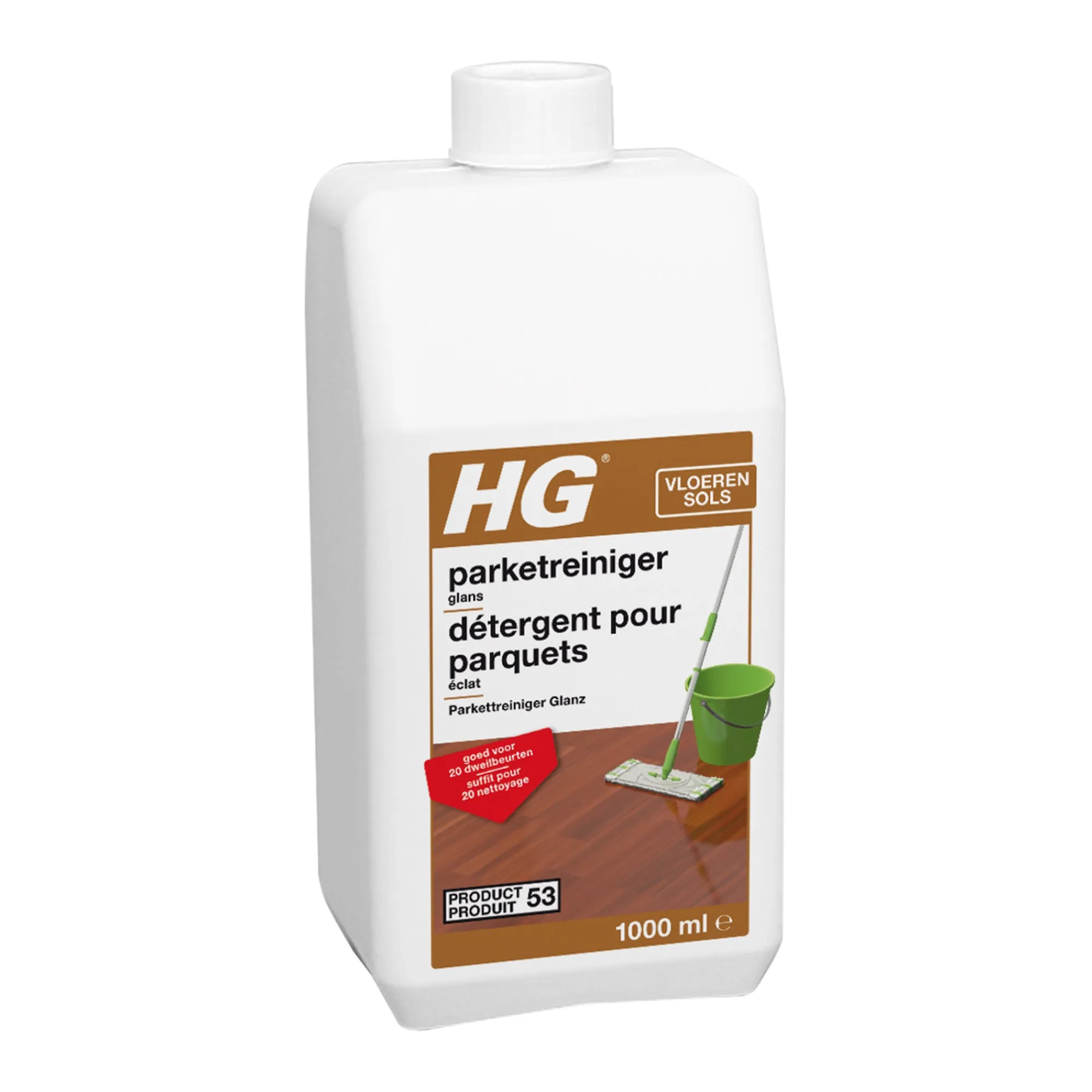 HG Schoonmaken>parketreiniger glans