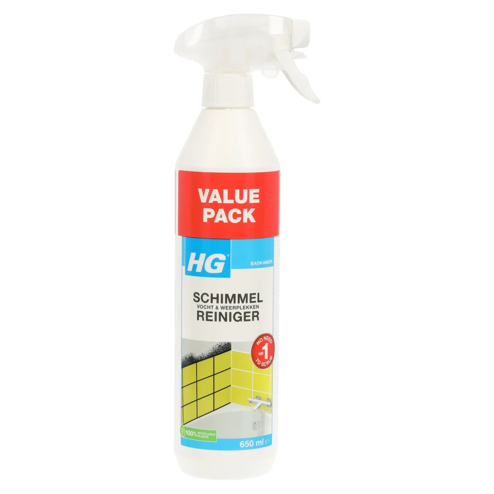 HG Schoonmaken>schimmel verwijderaar 0.65L voordeelverpakking NL...