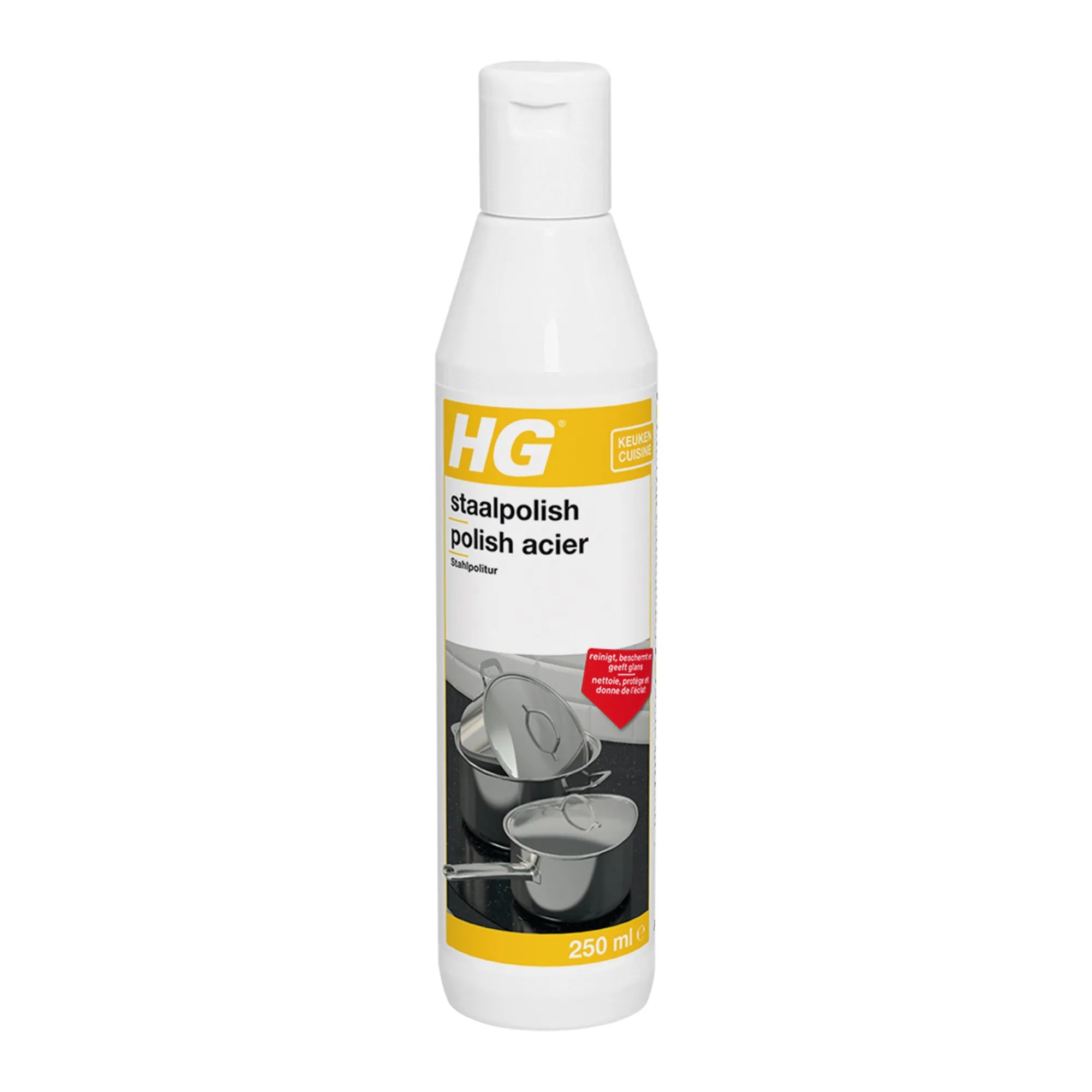 HG Schoonmaken>staalpolish