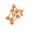 Smulti Hondensnacks>Hondensnack kip met rijst bot 80 gr
