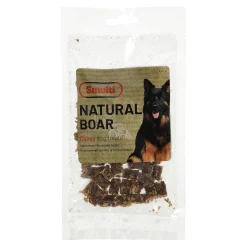 Smulti Hondensnacks>Hondensnack nature everzwijn blokjes 80g