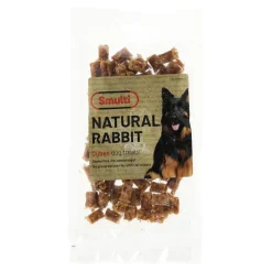 Smulti Hondensnacks>Hondensnack nature konijn blokjes 80g
