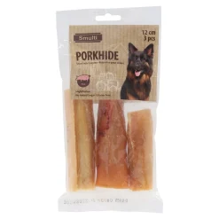 Smulti Hondensnacks>Hondensnack nature varkensrol 12cm 3st