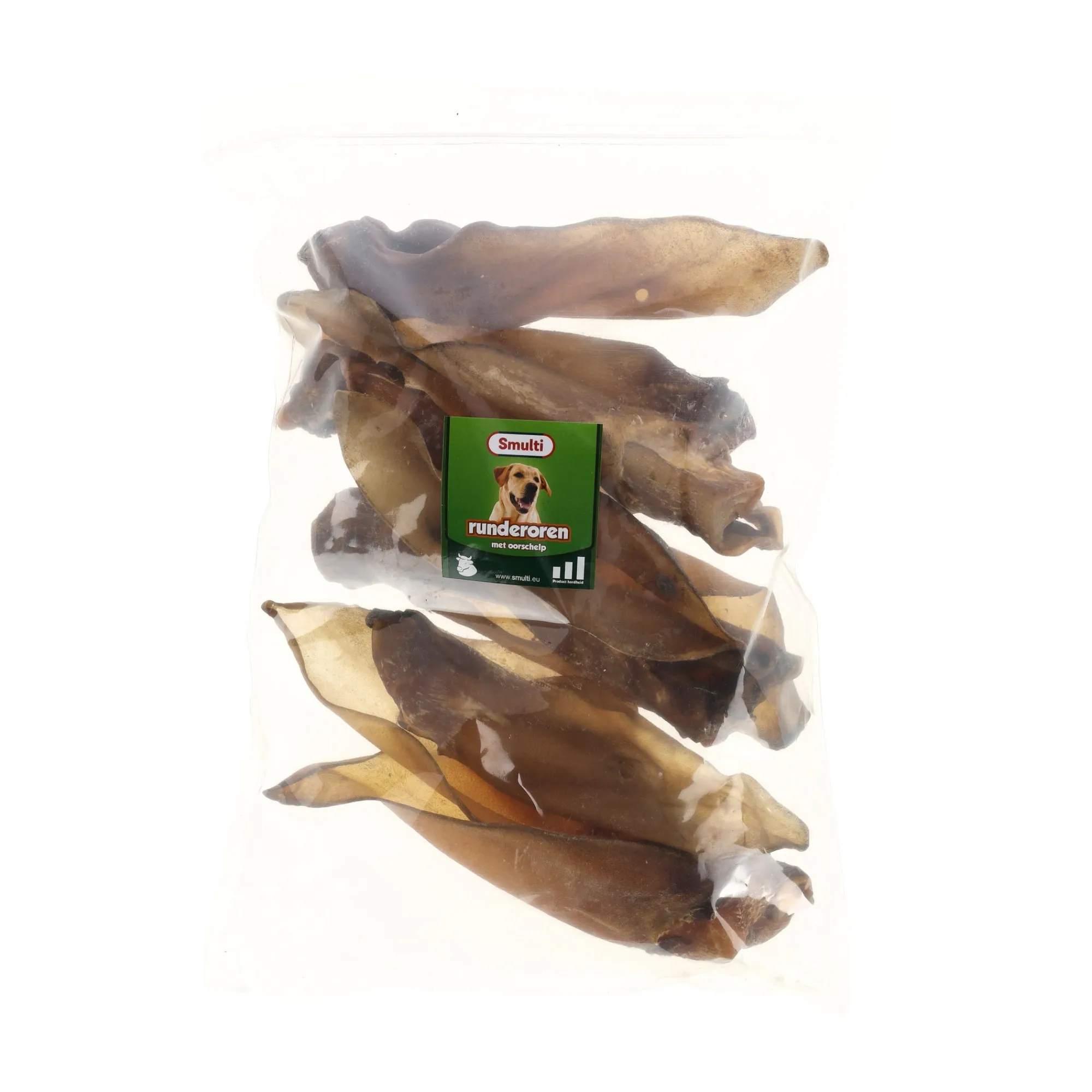 Smulti Hondensnacks>Hondensnack runderoor met schelp