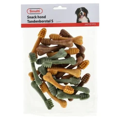 Smulti Hondensnacks>Hondensnack tandenborstel S 24st