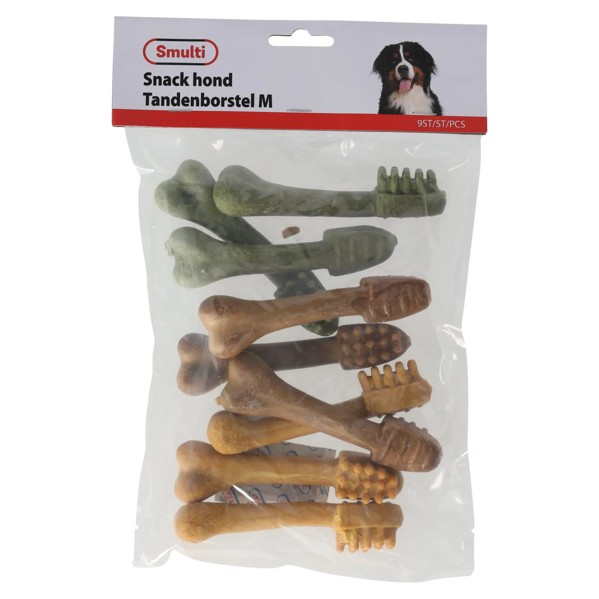Smulti Hondensnacks>Hondensnack tandenborstel M 9st