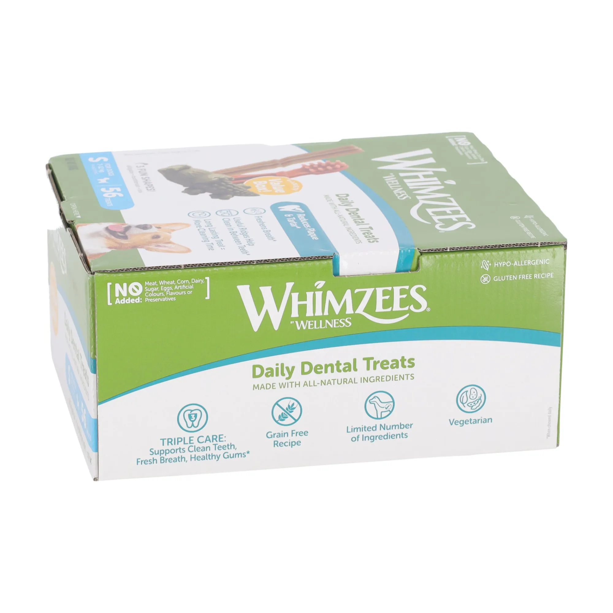 Whimzees Hondensnacks>Hondensnack variety box S 56st