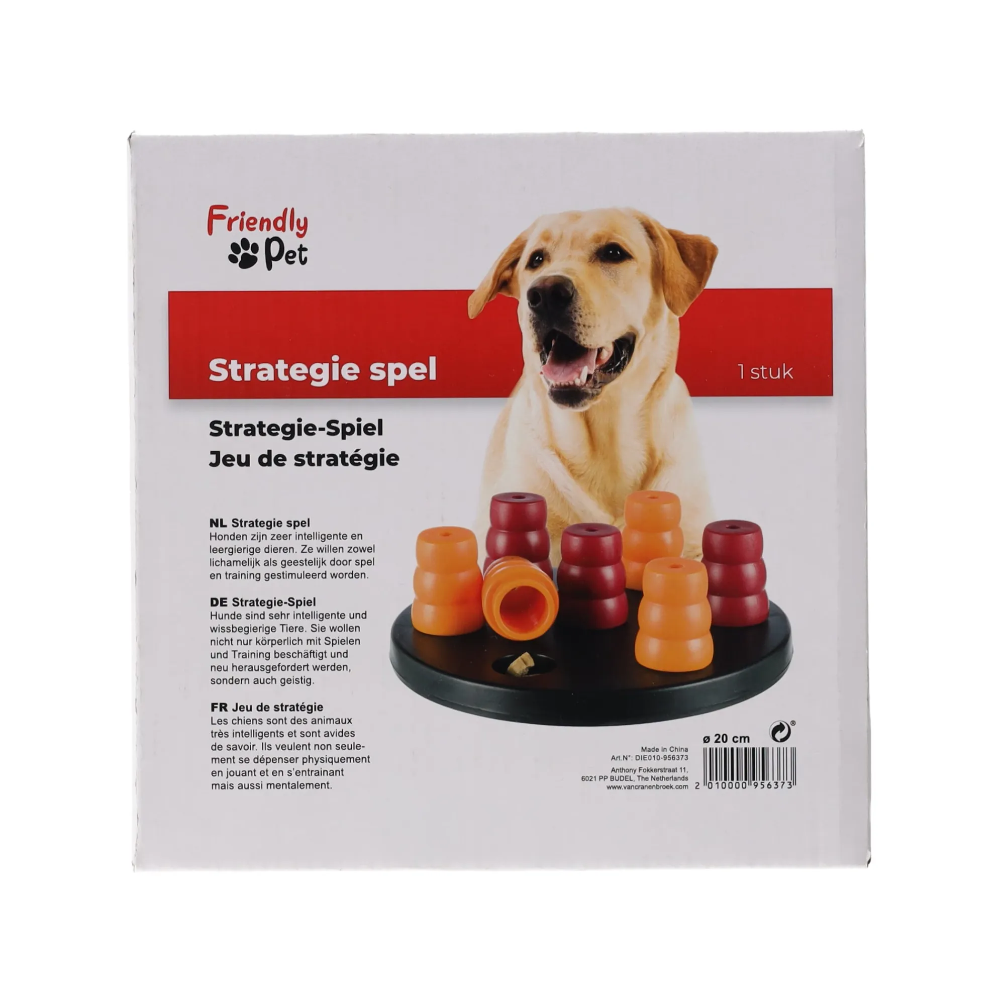 Friendly Pet Hondenspeelgoed>Hondenspeelgoed activity solitaire