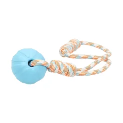 Friendly Pet Hondenspeelgoed>Hondenspeelgoed apporteerbal+lus drijf 45cm Friendly...