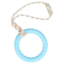 Friendly Pet Hondenspeelgoed>Hondenspeelgoed apporteerring+lus drijf 75cm Friendl...