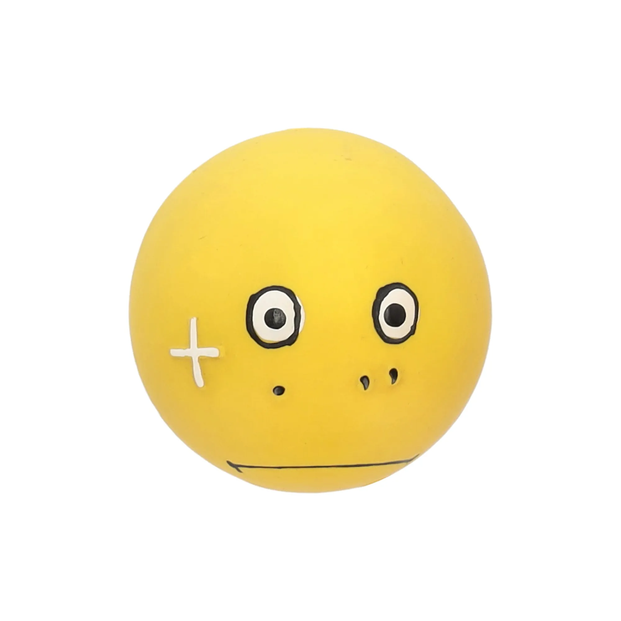 Friendly Pet Hondenspeelgoed>Hondenspeelgoed bal 6 cm smiley latex