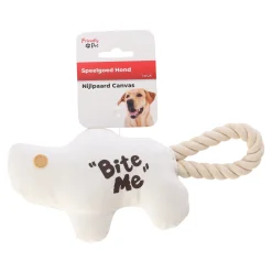 Friendly Pet Hondenspeelgoed>Hondenspeelgoed canvas nijlpaard