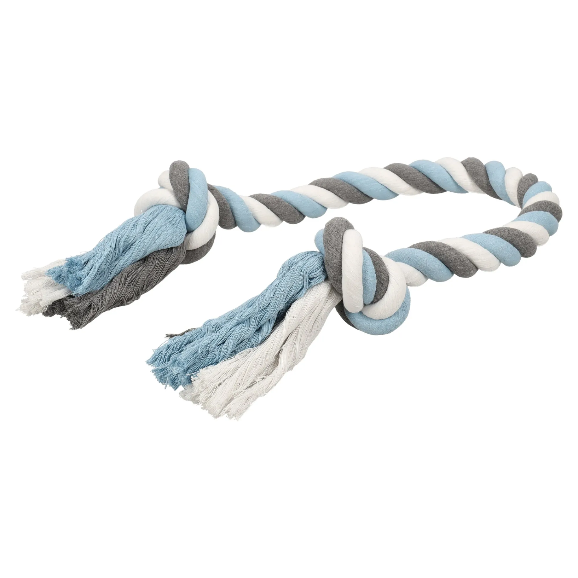 Friendly Pet Hondenspeelgoed>Hondenspeelgoed knoopbeen 2 knopen jumbo 115cm