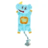 Friendly Pet Hondenspeelgoed>Hondenspeelgoed neushoorn met touw pluche