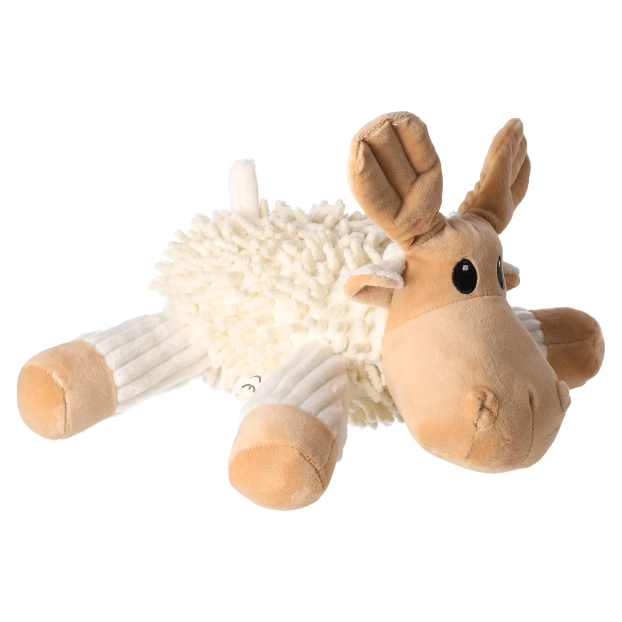 Friendly Pet Hondenspeelgoed>Hondenspeelgoed rendier beige 28x18cm