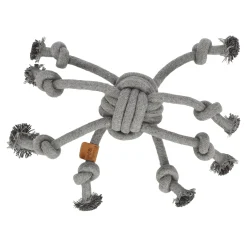 Friendly Pet Hondenspeelgoed>Hondenspeelgoed spin 38cm grijs eco