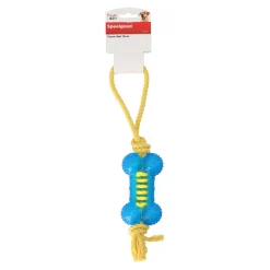 Friendly Pet Hondenspeelgoed>Hondenspeelgoed touw+bot 13cm