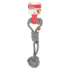 Friendly Pet Hondenspeelgoed>Hondenspeelgoed trekbal 36cm grijs eco