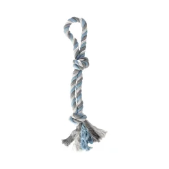 Friendly Pet Hondenspeelgoed>Hondenspeelgoed trektuig 2 knopen 55cm