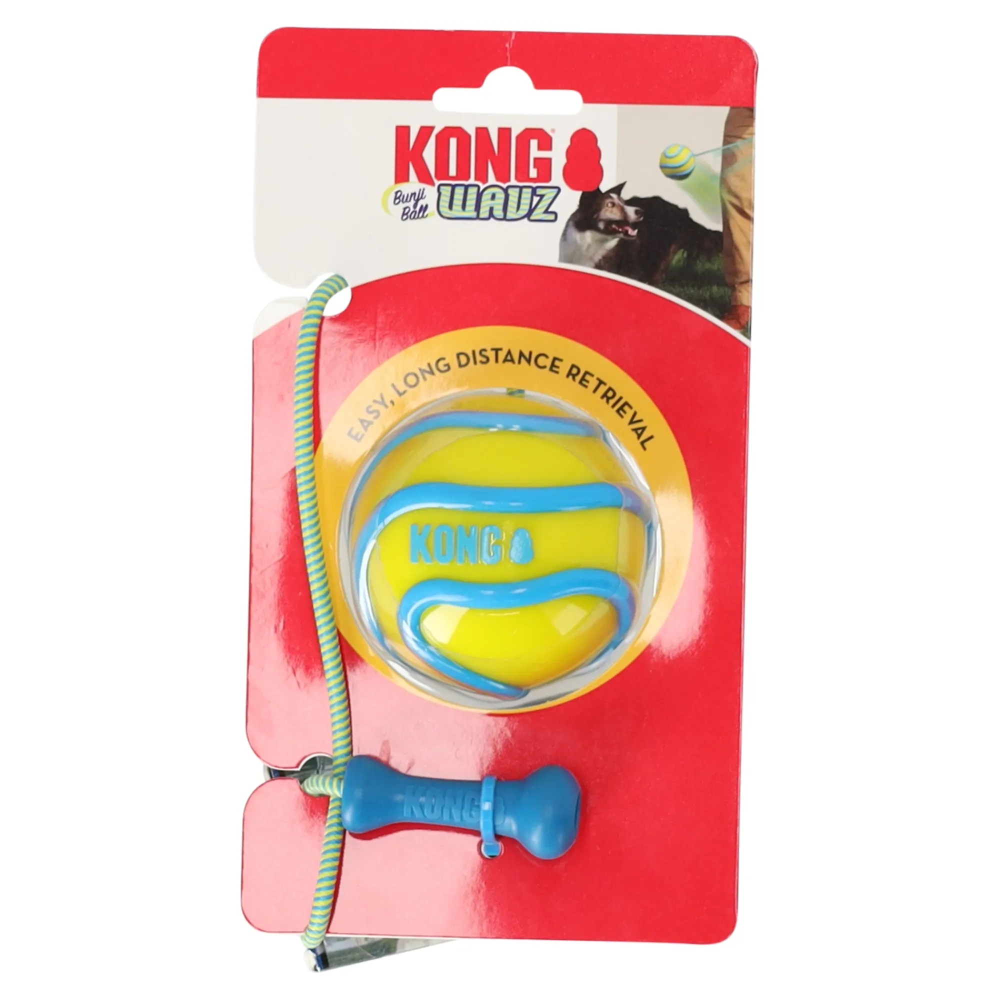 Kong Hondenspeelgoed>Hondenspeelgoed Wavz Bunji ball M