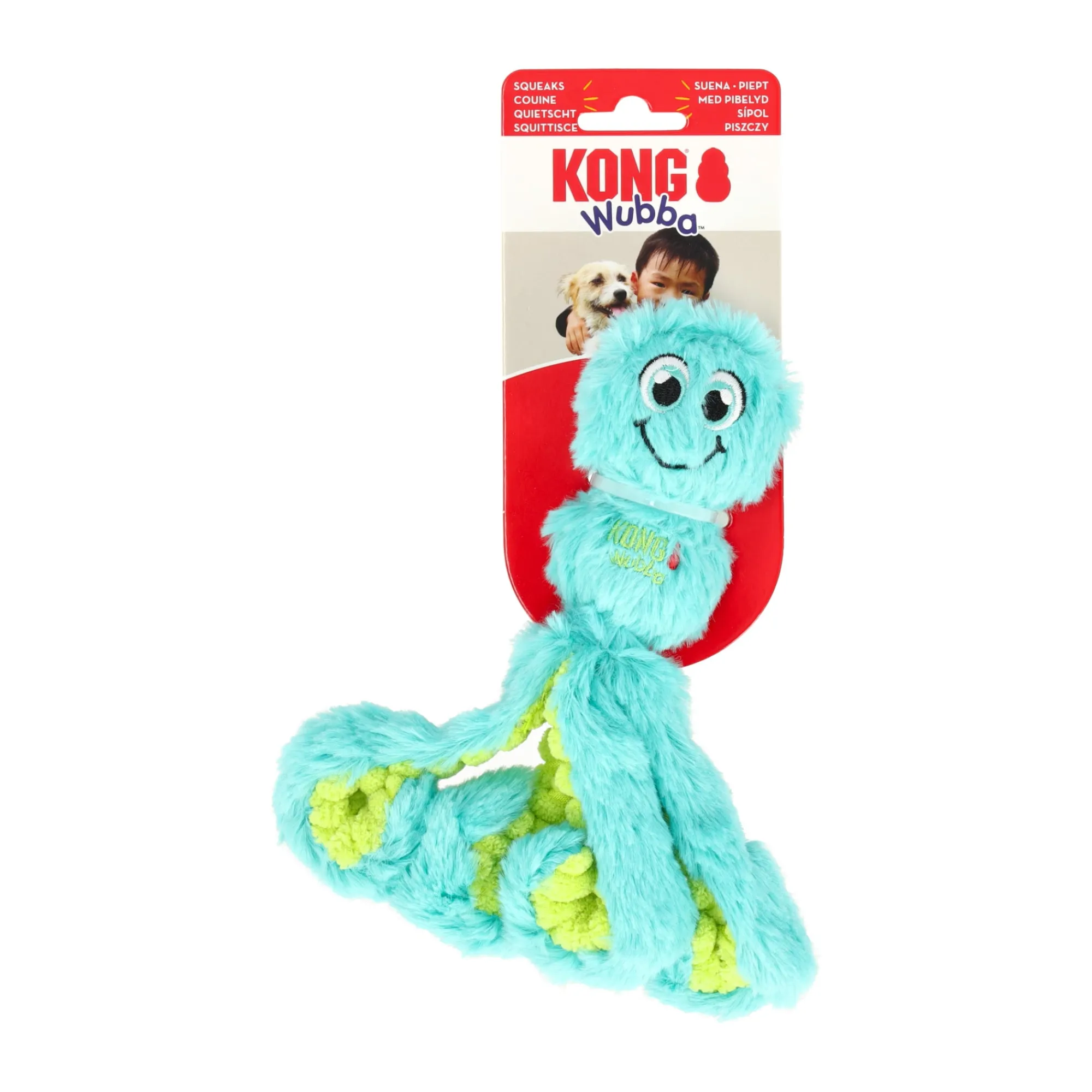 Kong Hondenspeelgoed>Hondenspeelgoed Wubba octopus S