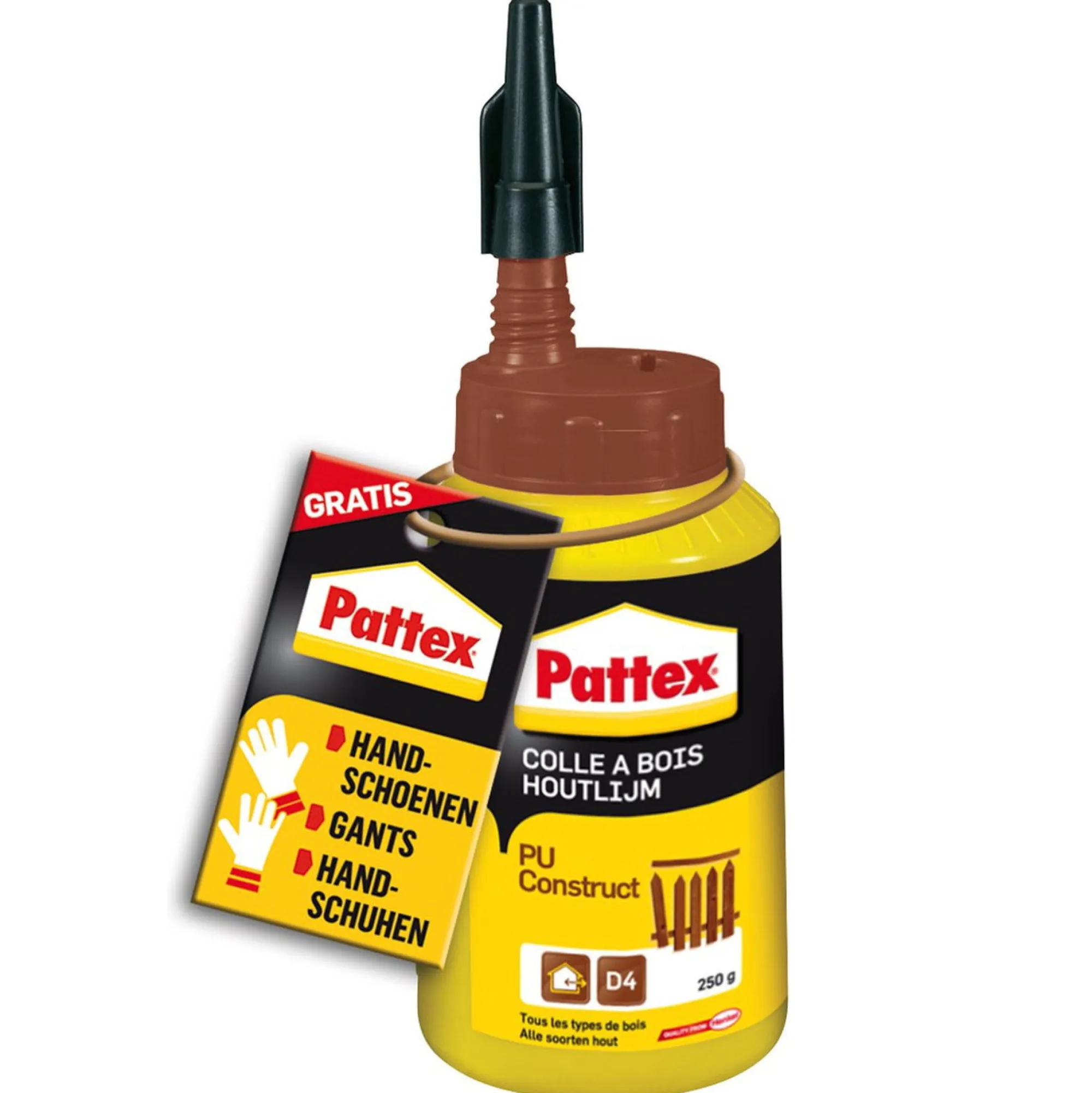Pattex Handgereedschap>Houtlijm PU construct 250G