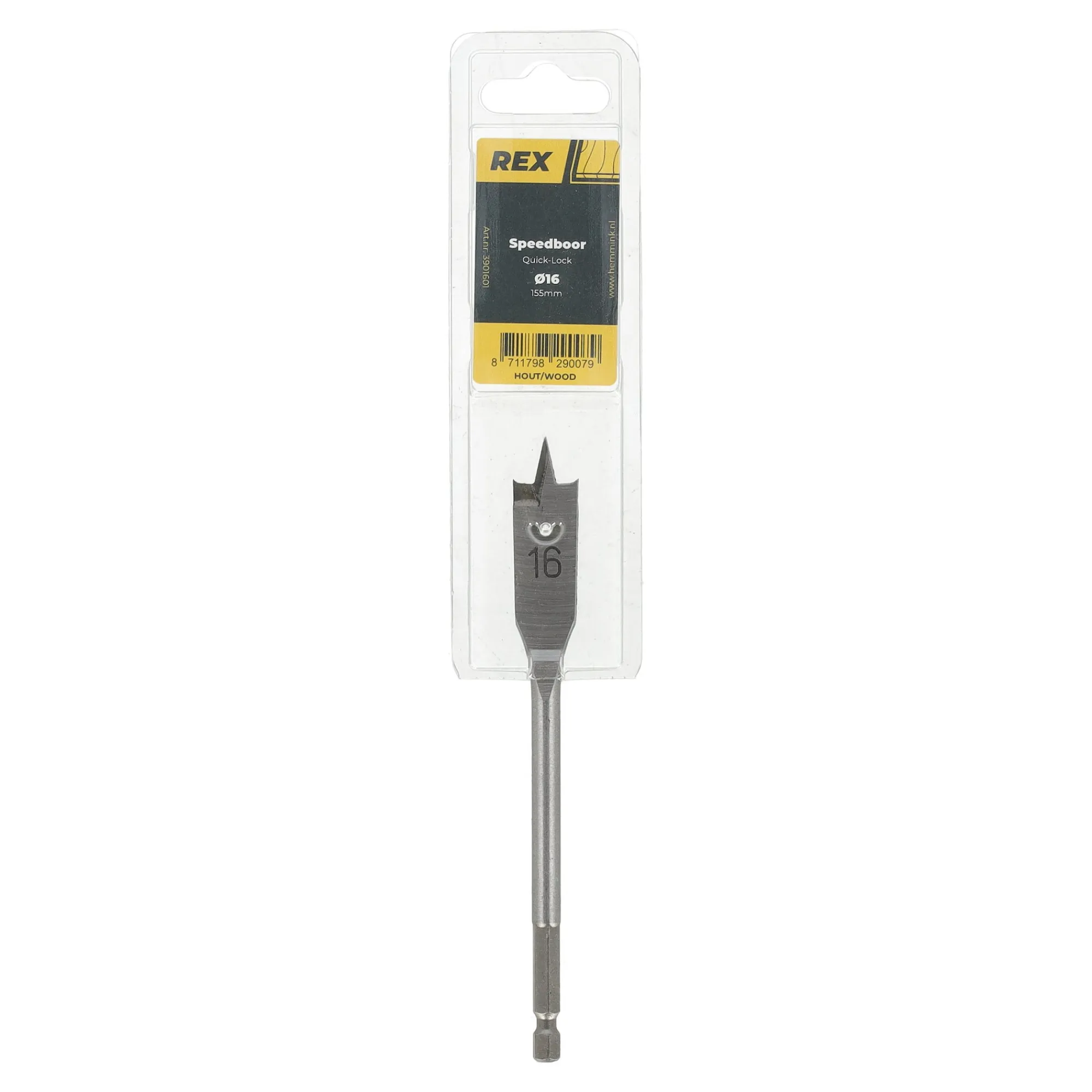 Rex Toebehoren Elektrisch Gereedschap>Houtspeedyboor speedy 16 mm