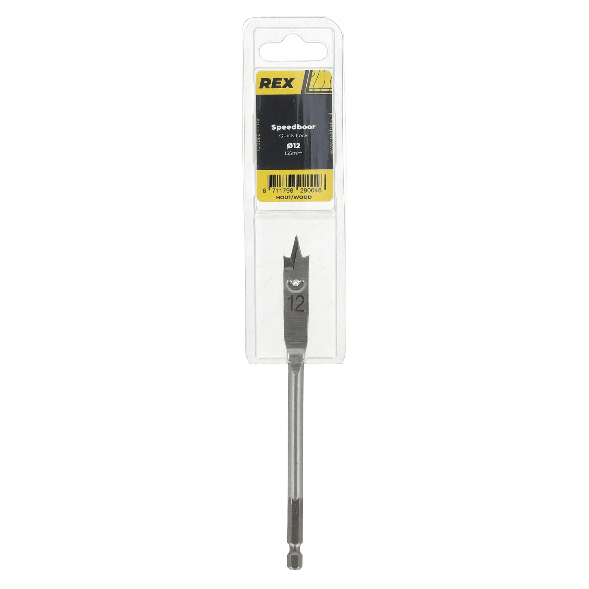 Rex Toebehoren Elektrisch Gereedschap>Houtspeedyboor speedy 12 mm