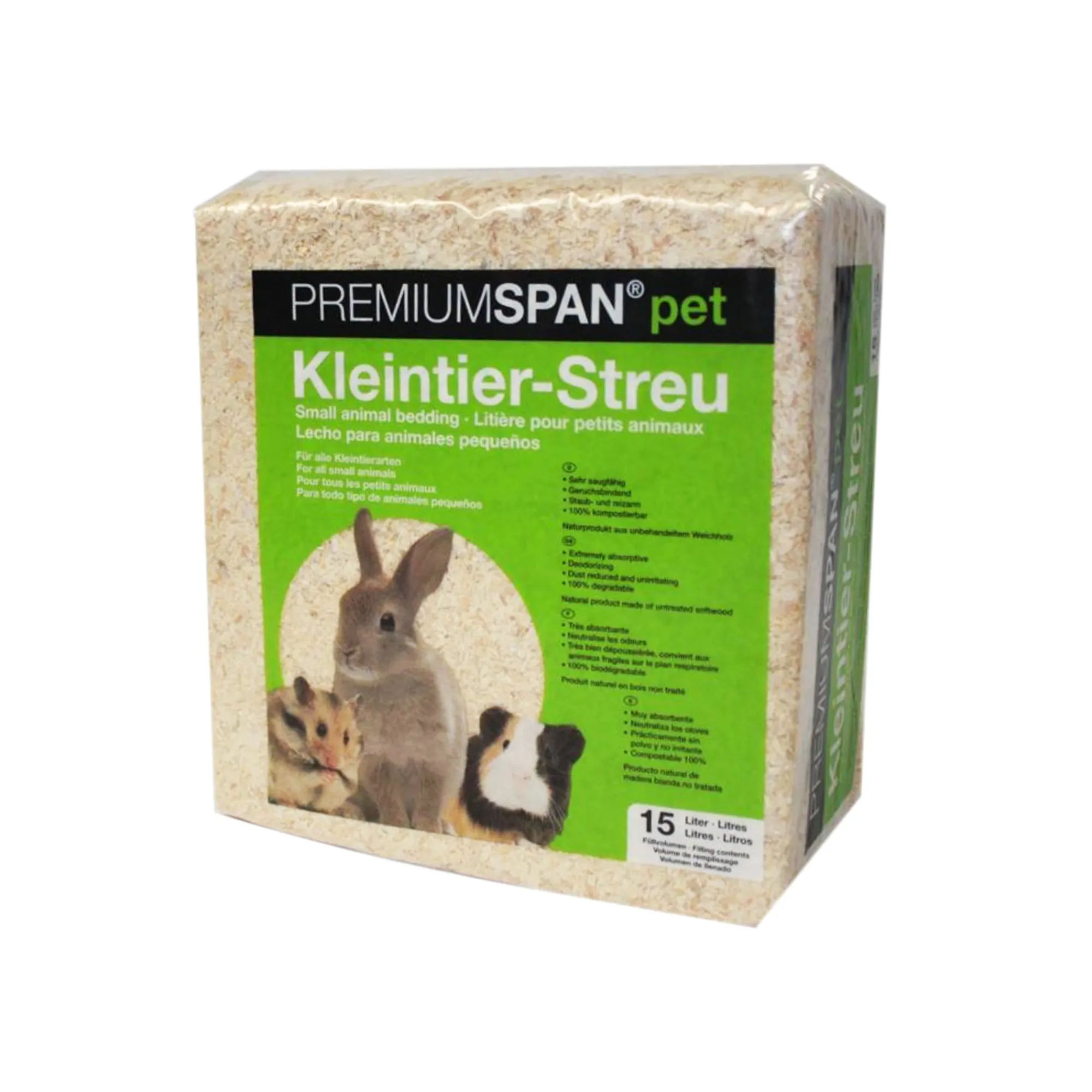 Premiumspan Bodembedekking Kooi>Houtvezel 15L
